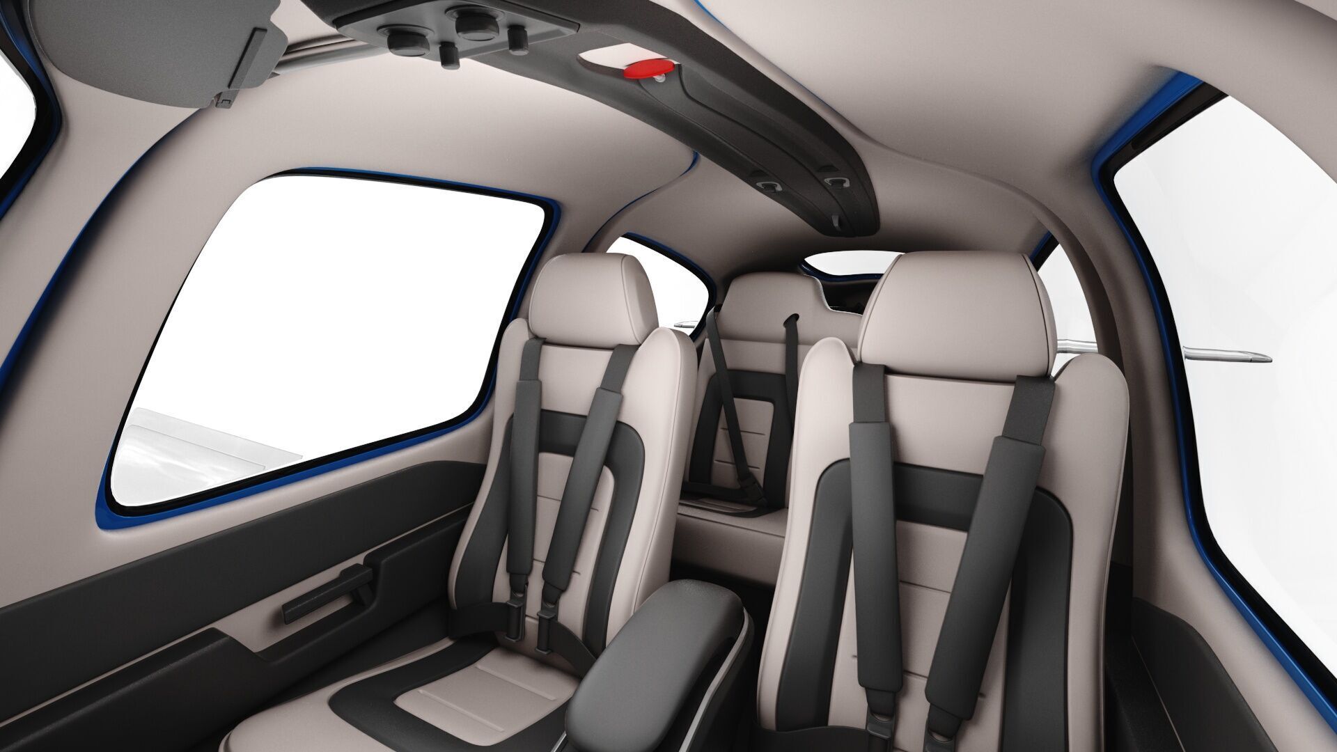 Cirrus SR22T  with interior 3D model_20