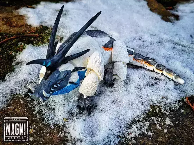  Articulated Snowstalker A - Subnautica