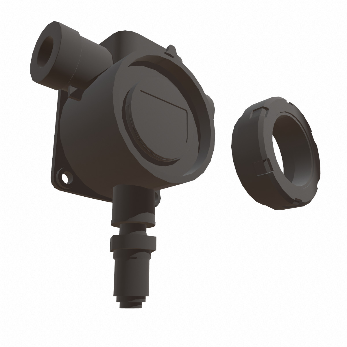 Honeywell Sensepoint XCD RTD Low Poly Low-poly 3D model_45