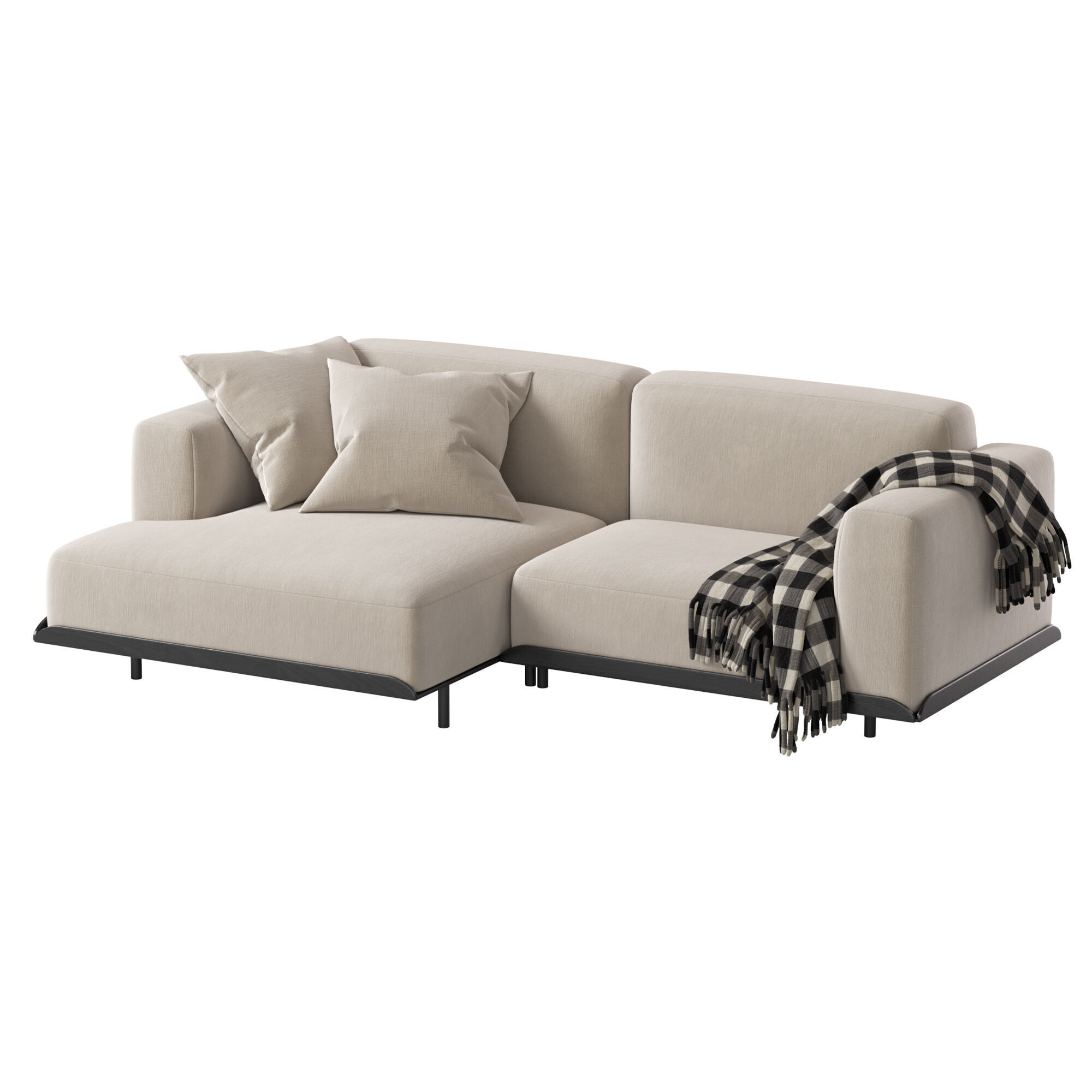 Arflex Claudine L Sofa 3D model_1
