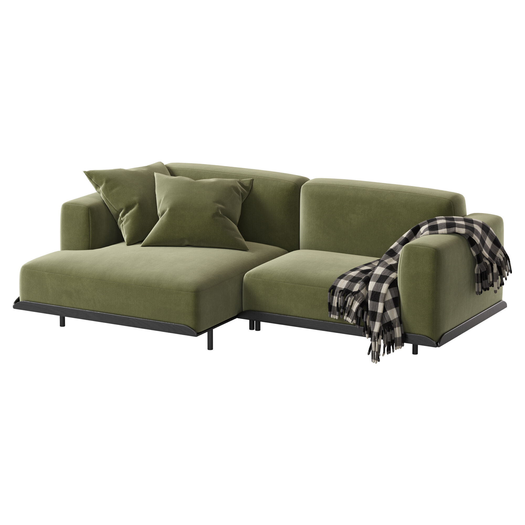 Arflex Claudine L Sofa 3D model_2