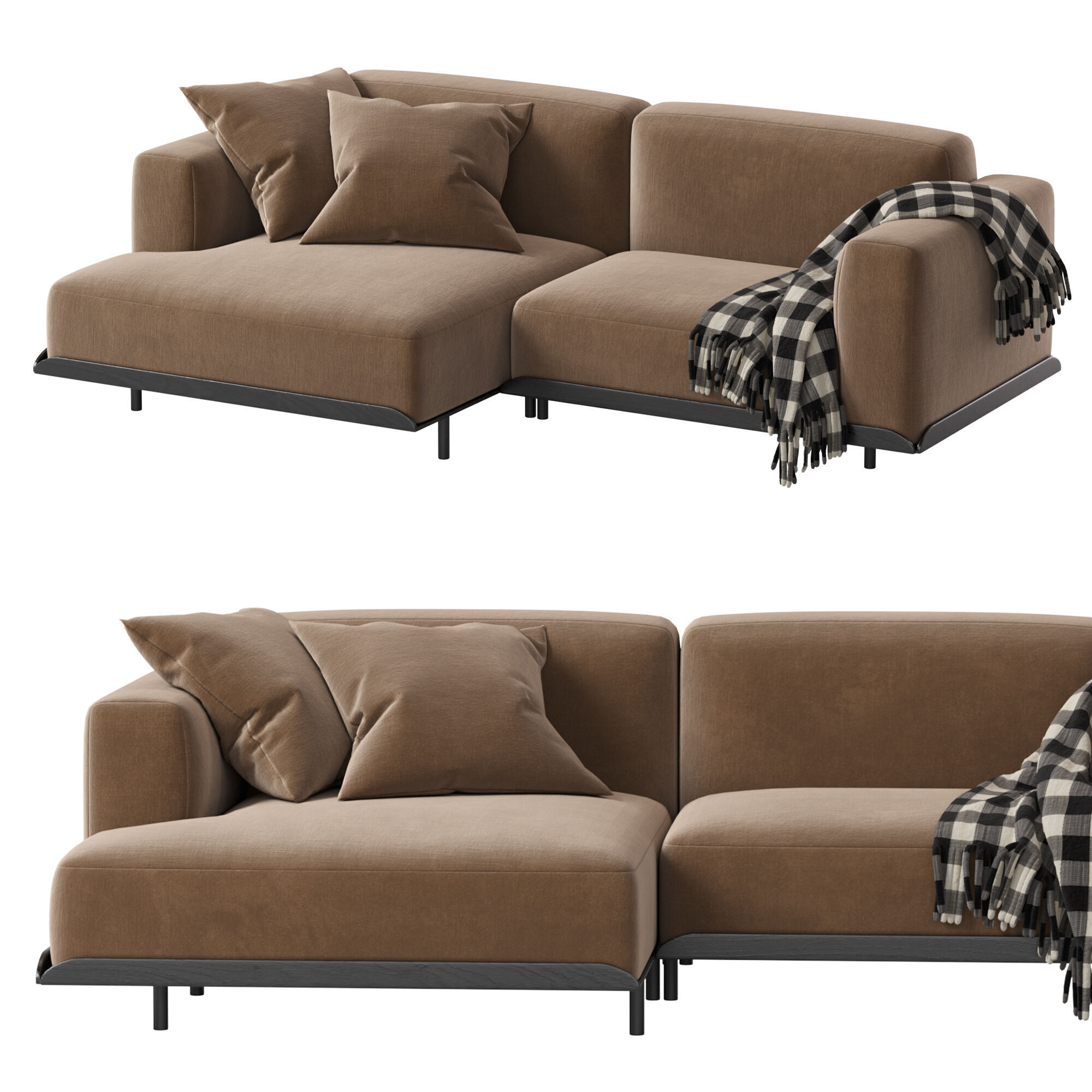 Arflex Claudine L Sofa 3D model_5