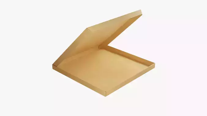 14 inch Kraft Paper Open Pizza Box