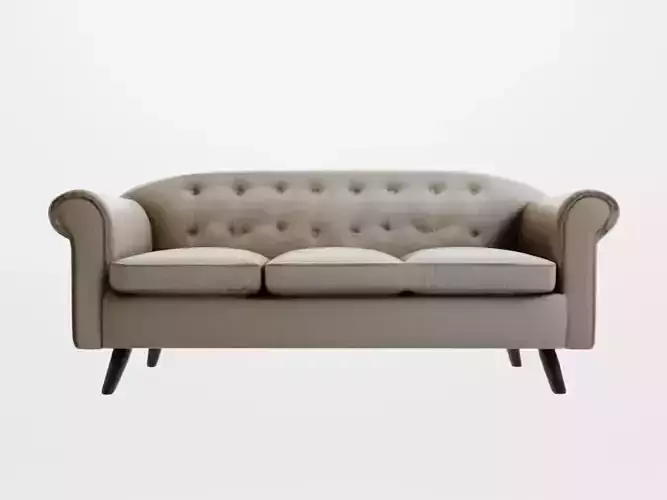 Classical Beige Sofa