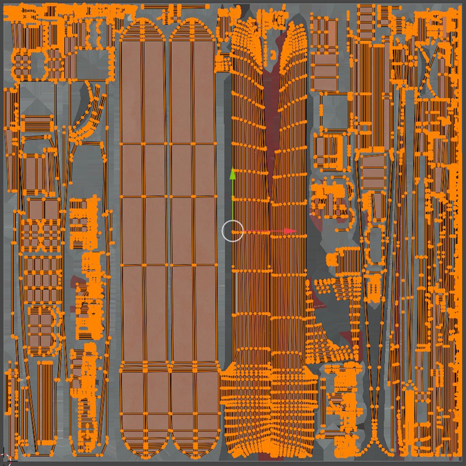 Aircraft Carrier - USS Yorktown CV-5 3D model_27