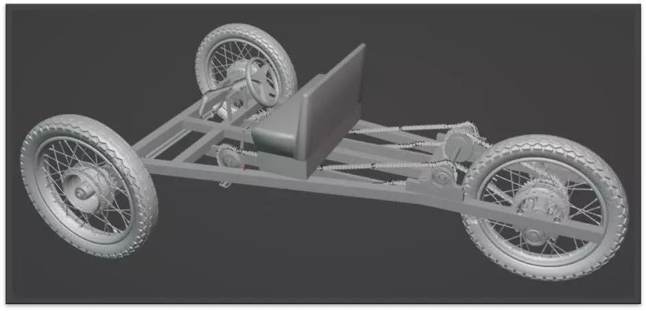 trike 3D model_0