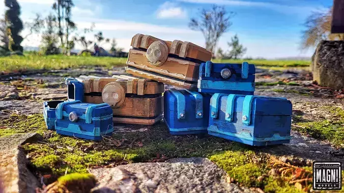  Functional Chests Risk of Rain 3D print model