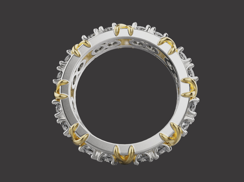 Ring 67136 3D print model_3