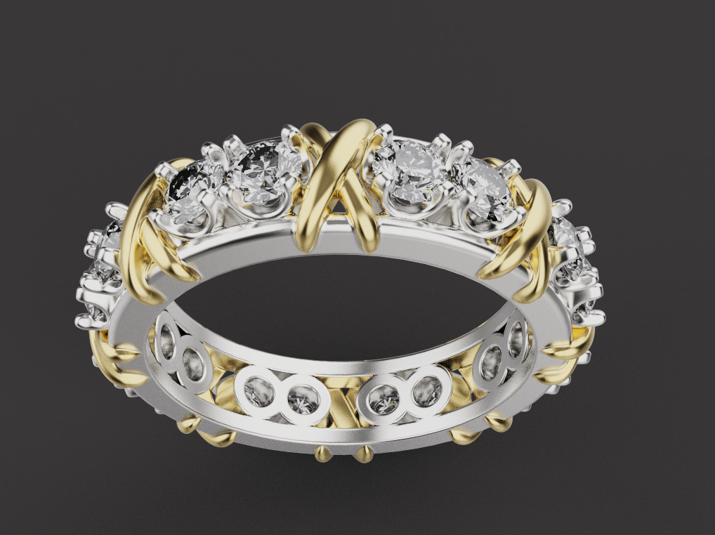 Ring 67136 3D print model_2