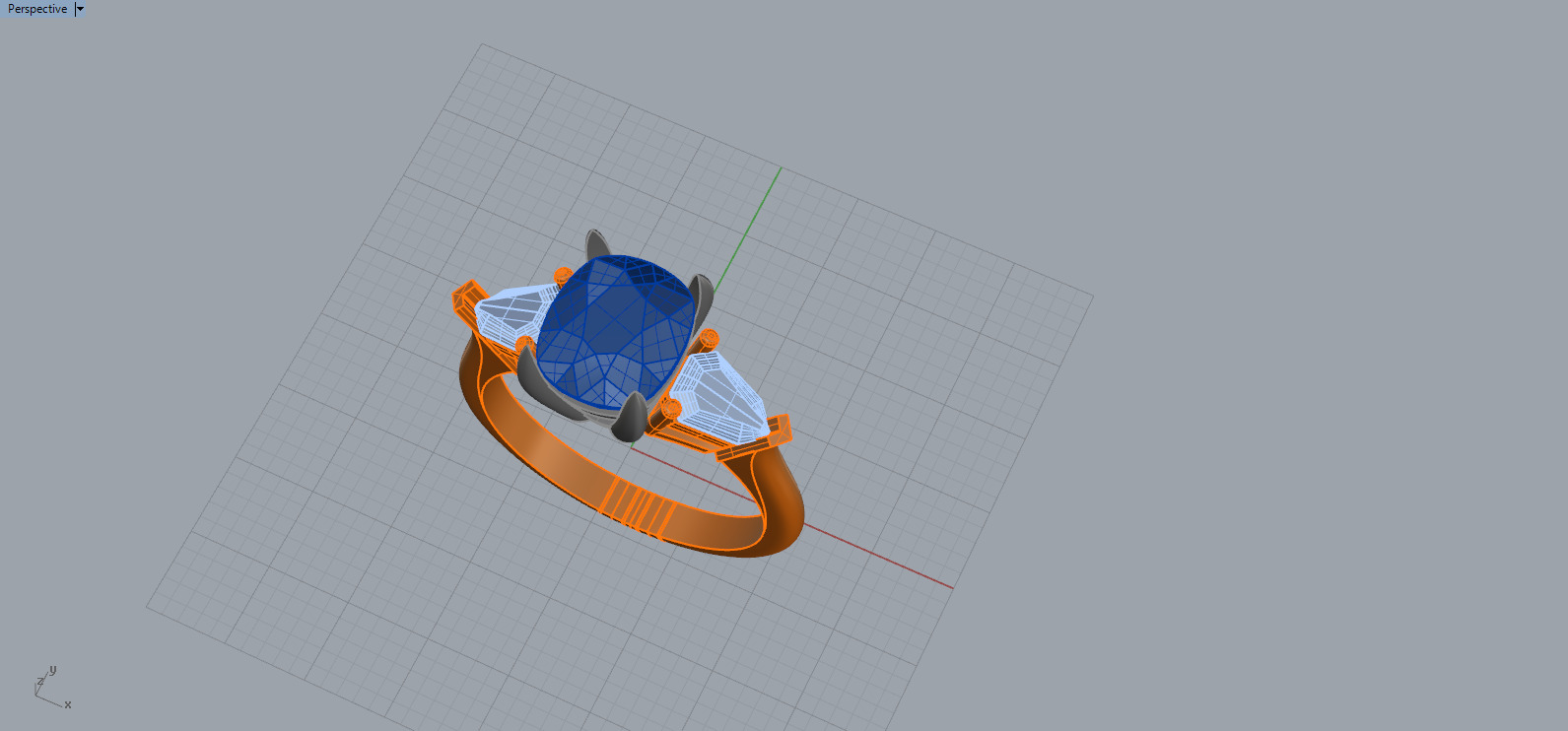 Ring 67125 3D print model_5