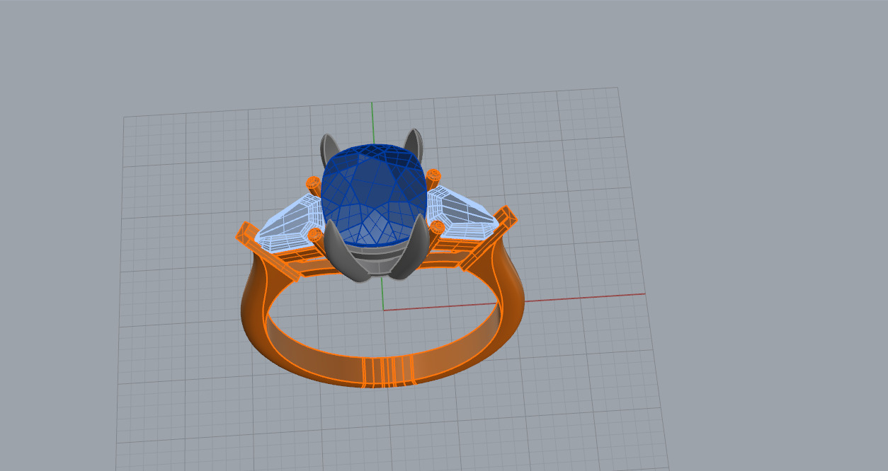 Ring 67125 3D print model_3