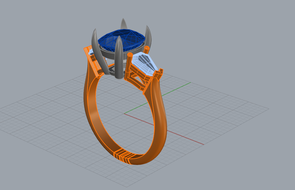 Ring 67125 3D print model_4