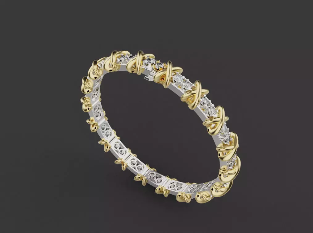 Bracelet 66801 3D print model_0