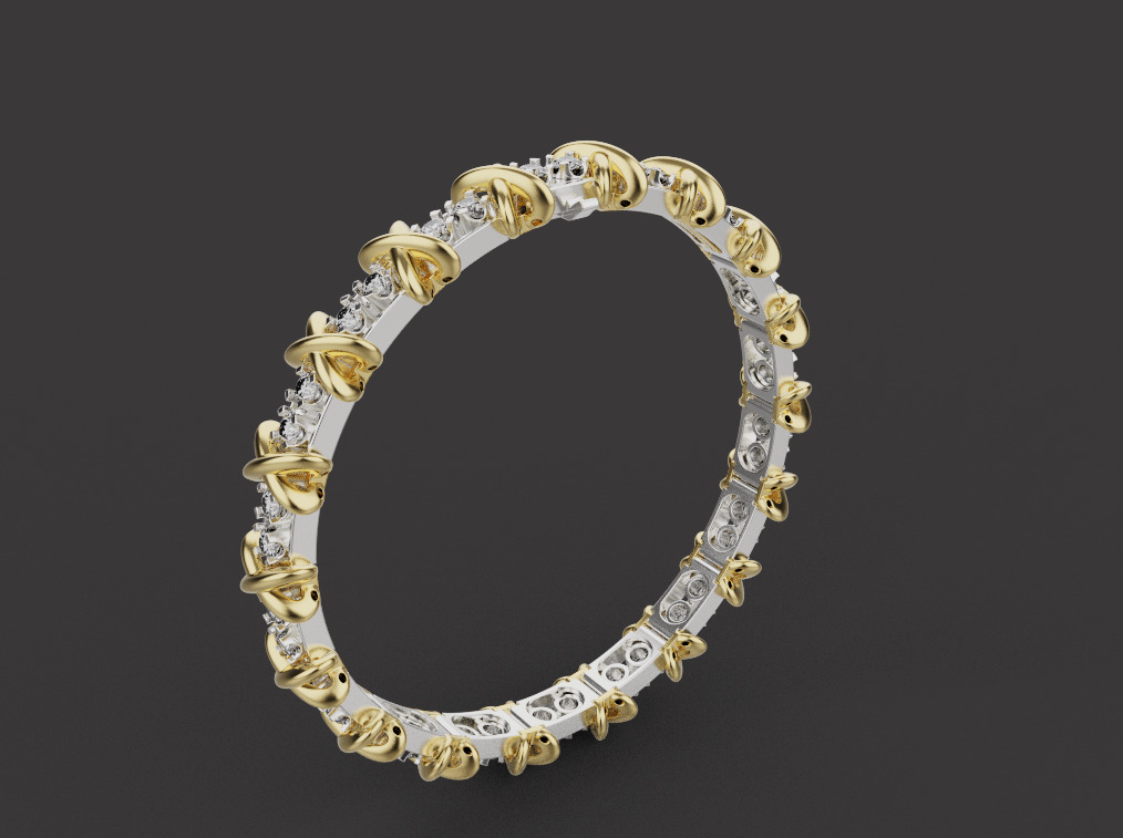 Bracelet 66801 3D print model_2