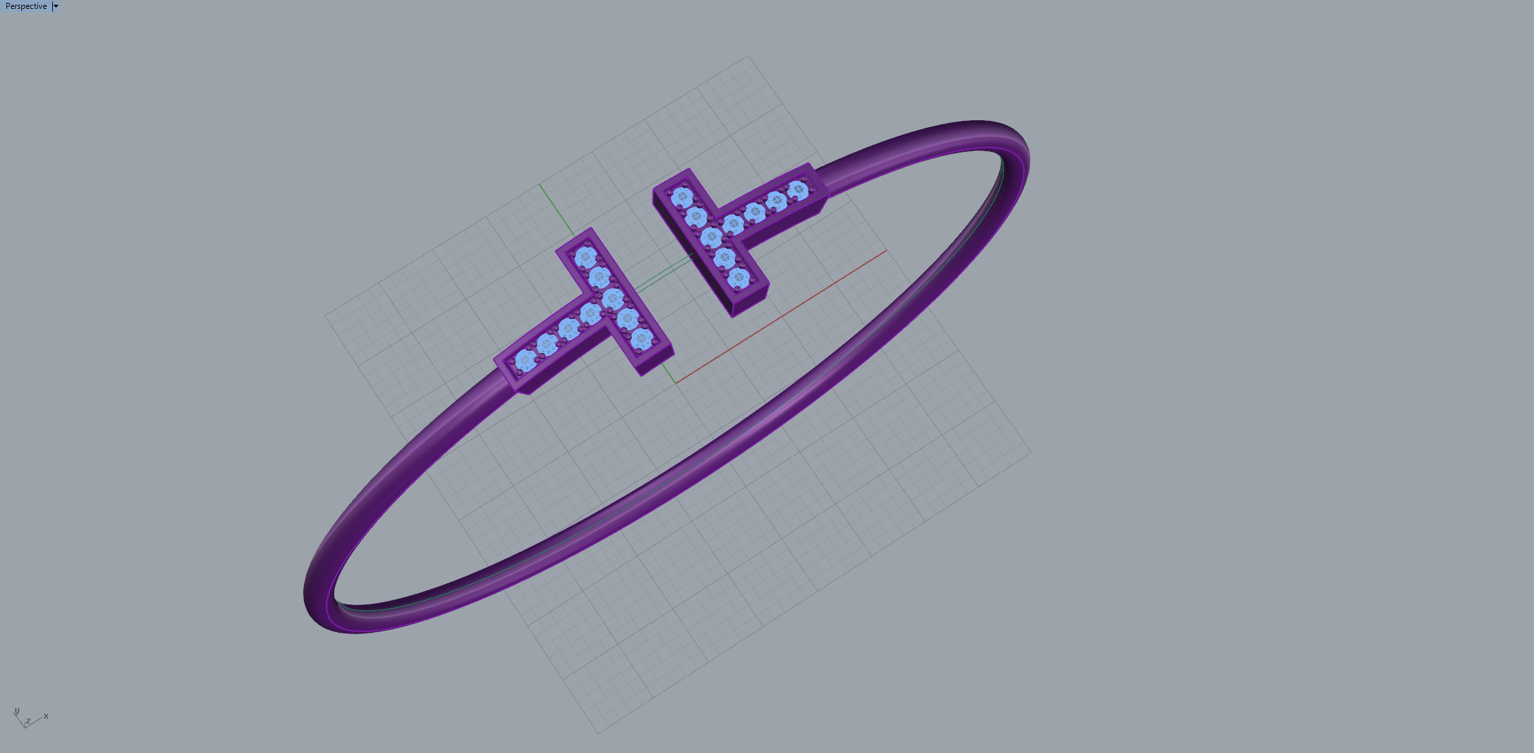 Bracelet 61292 3D print model_6