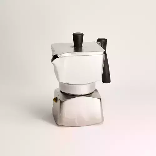 Brutalist Moka Pot