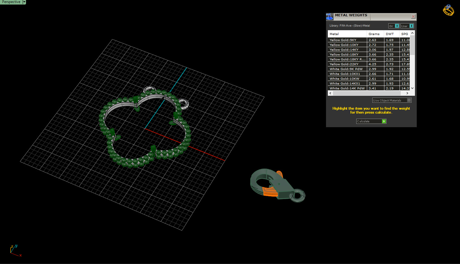 Pendant 60835 3D print model_4