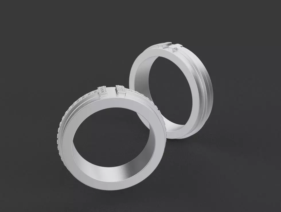 Rings 60672  3D print model_0