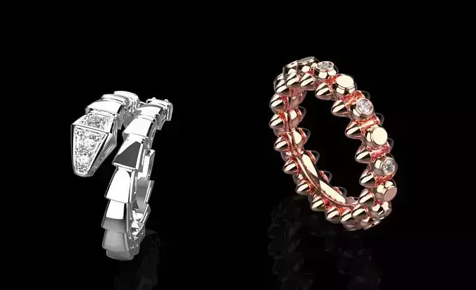 Serpent and Clash Ring set 60560