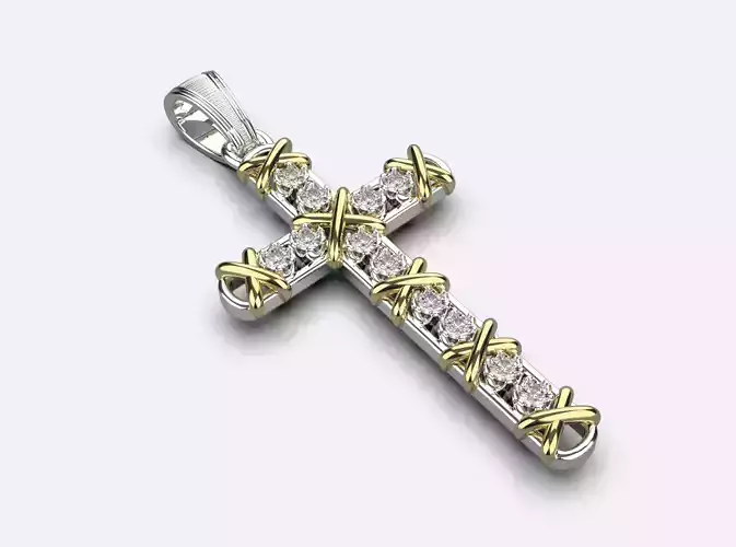 pendant Cross tiffany