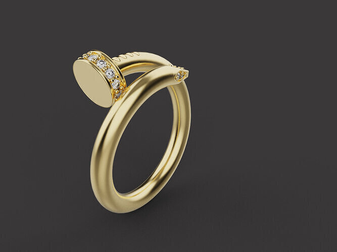 Nail Ring 54091 3D print model