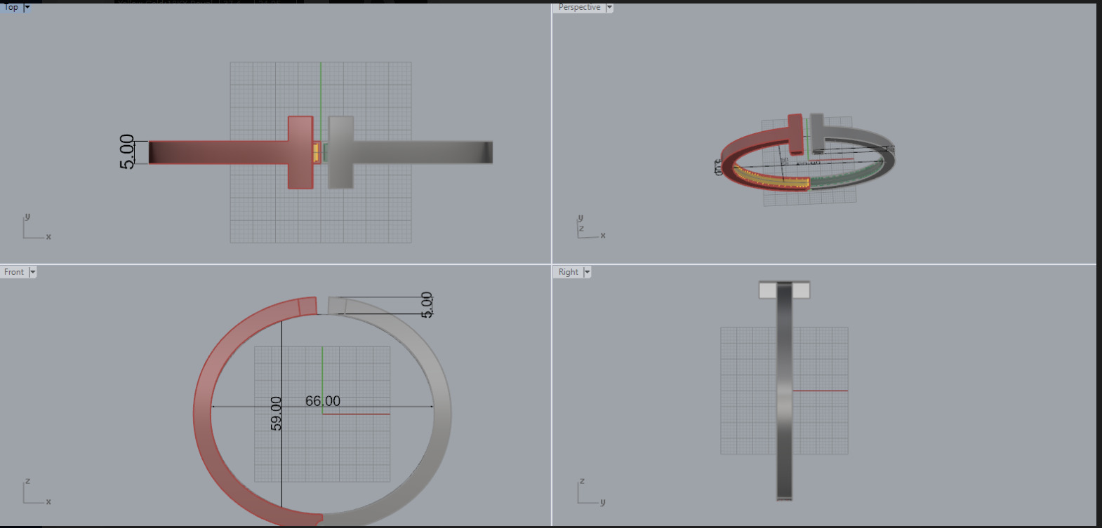 Bracelet 53279 3D print model_7