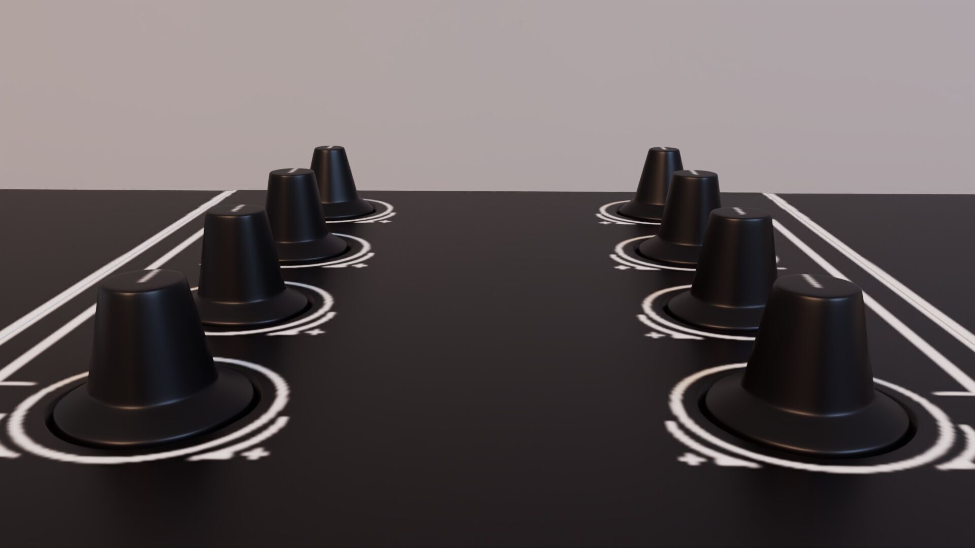 DJ Mixer 200  Low-poly 3D model_7