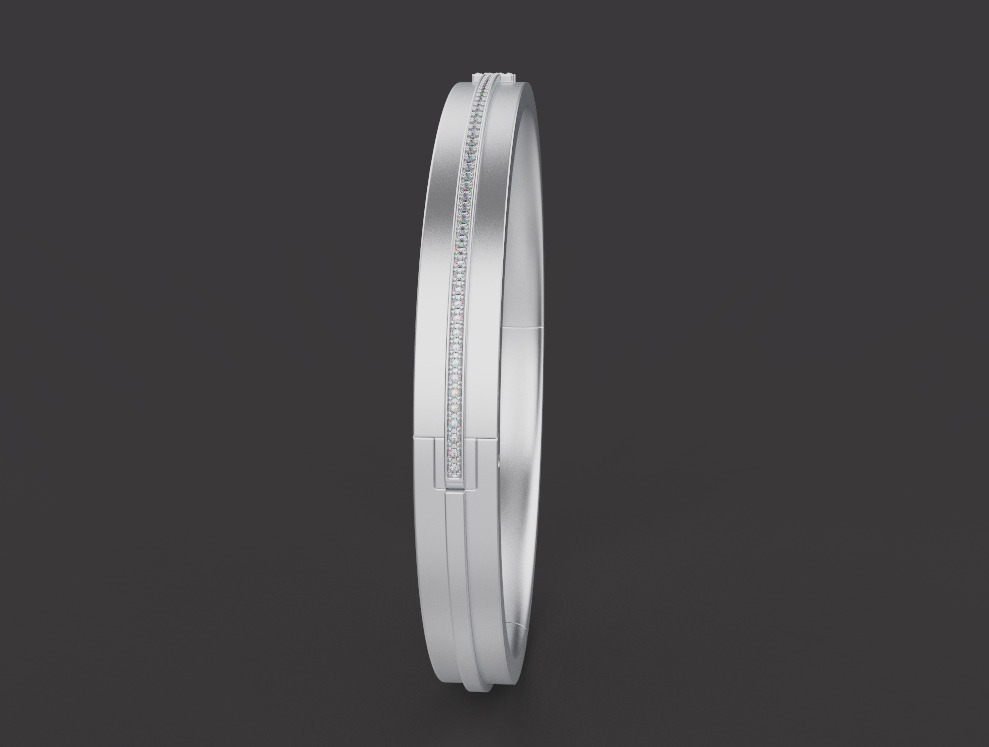 Bracelet 52574 3D print model_2