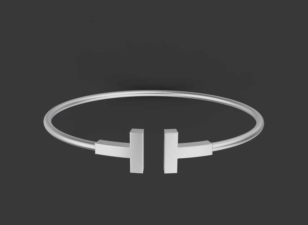 Bracelet 52138 3D print model_2