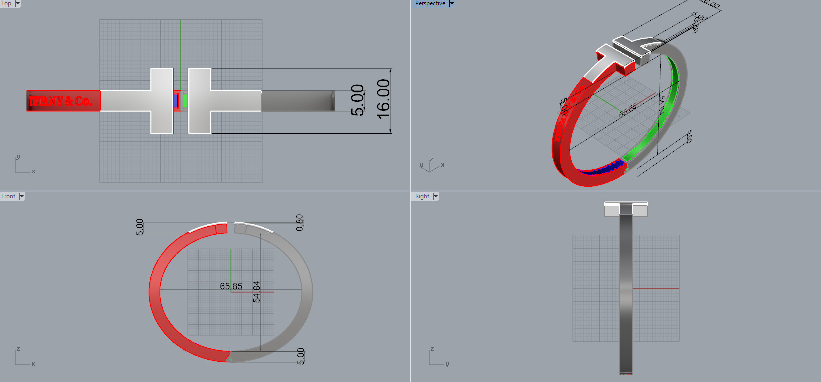 Bracelet 51535 3D print model_10