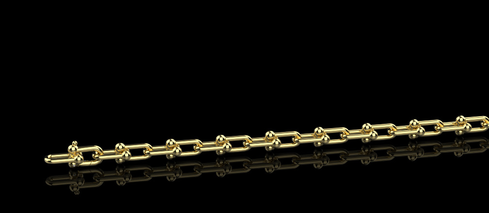 Chain 51449 3D print model_2