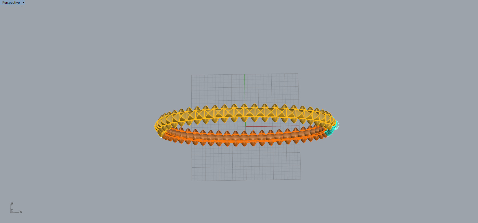 Clash Bracelet 51409 3D print model_5