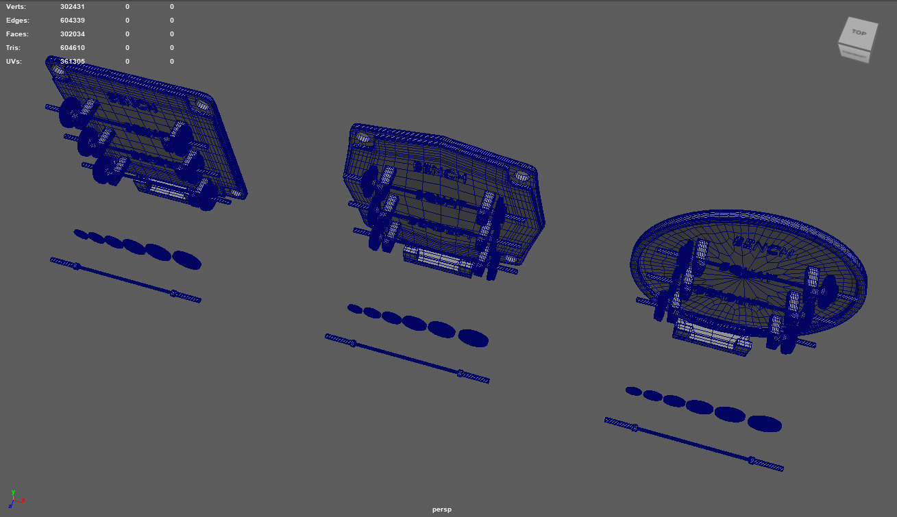 Gym Weights Personal Record 3D print model_14