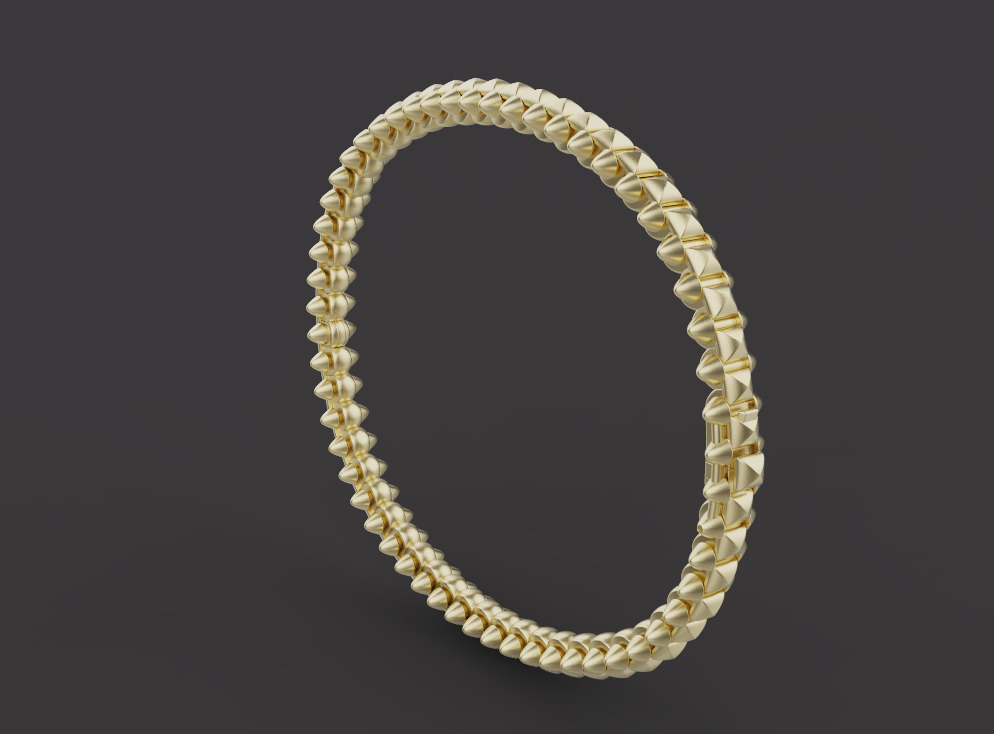 Clash Bracelet 30498 3D print model_1