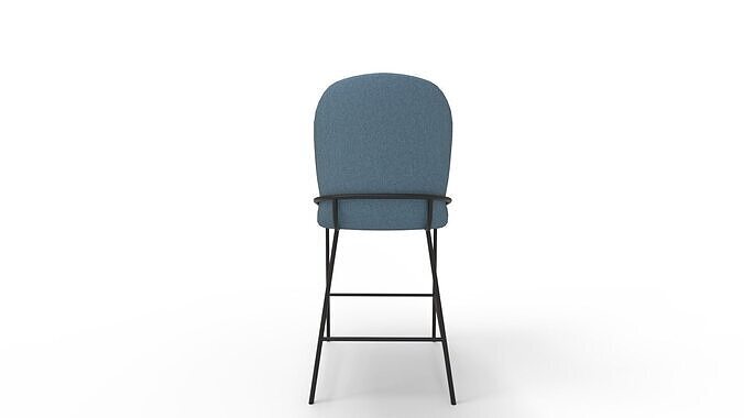 Blakeley Counter Height Barstool 3D model 6