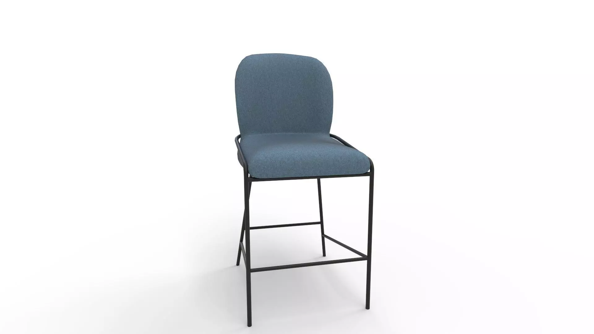 Blakeley Counter Height Barstool 3D model_0