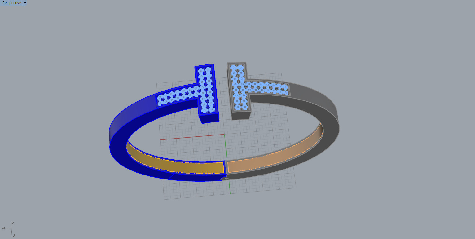 Bracelet 30432 3D print model_5