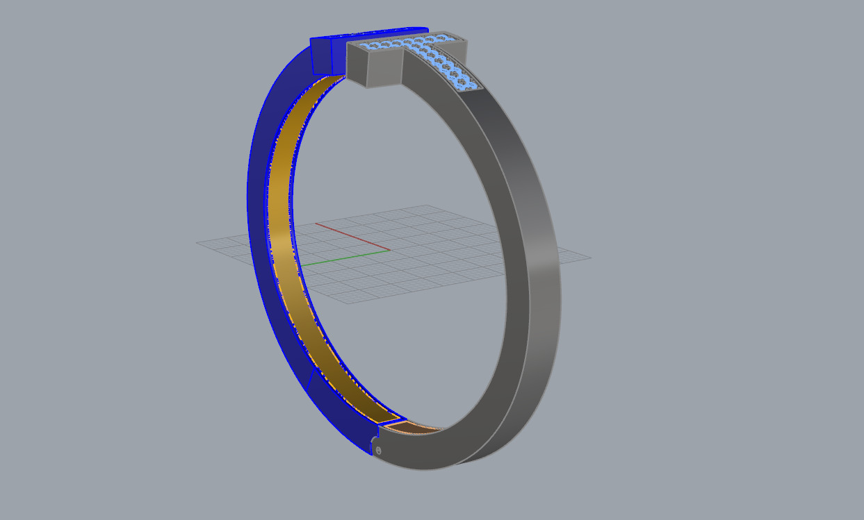 Bracelet 30432 3D print model_4