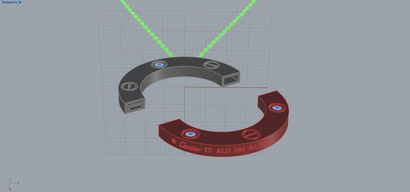 Pendant 30033 3D print model_5