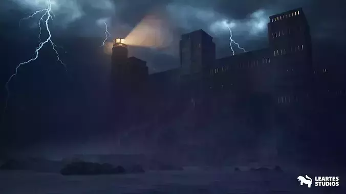 Haunted Prison Environment