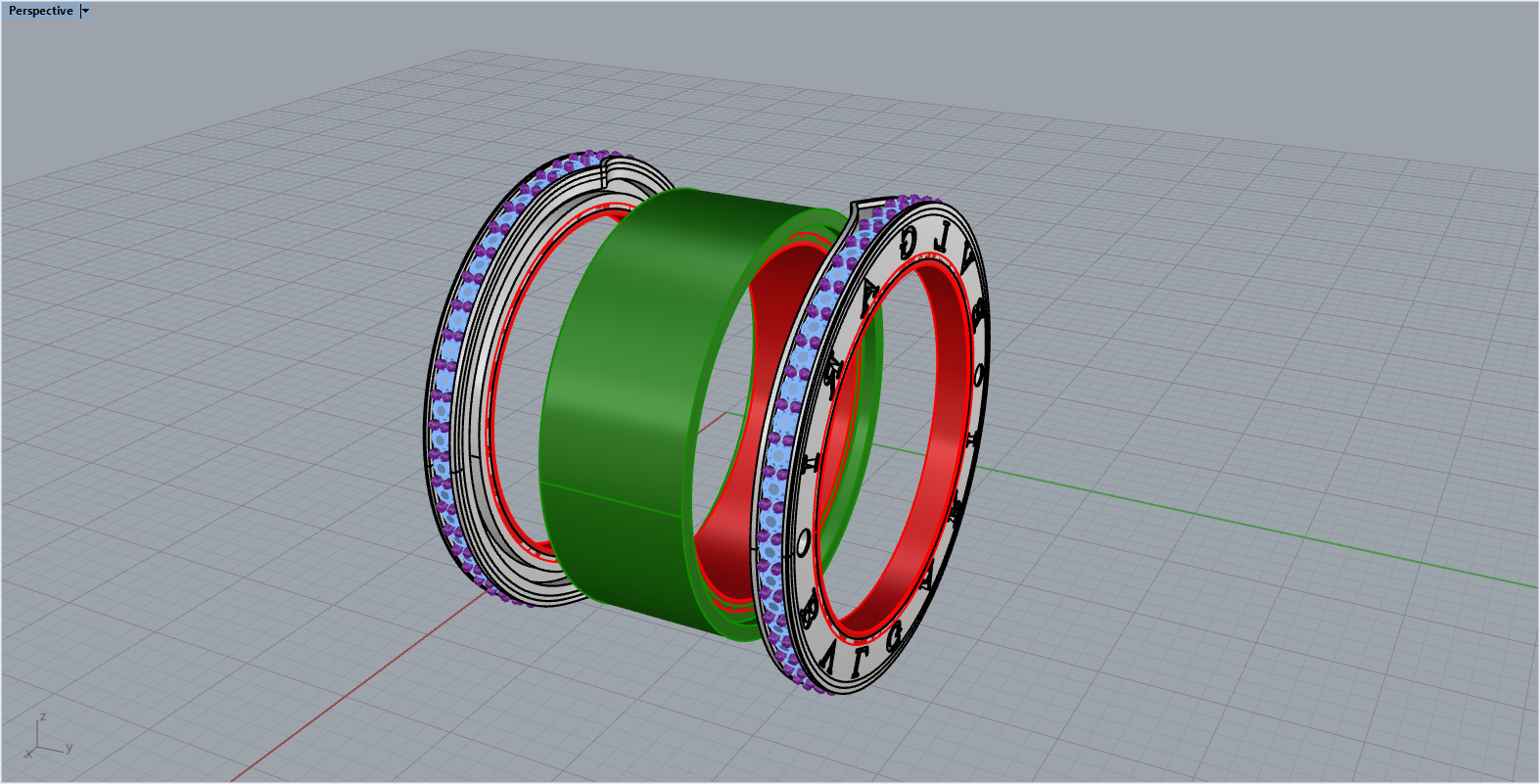 Ring 10700 3D print model_5
