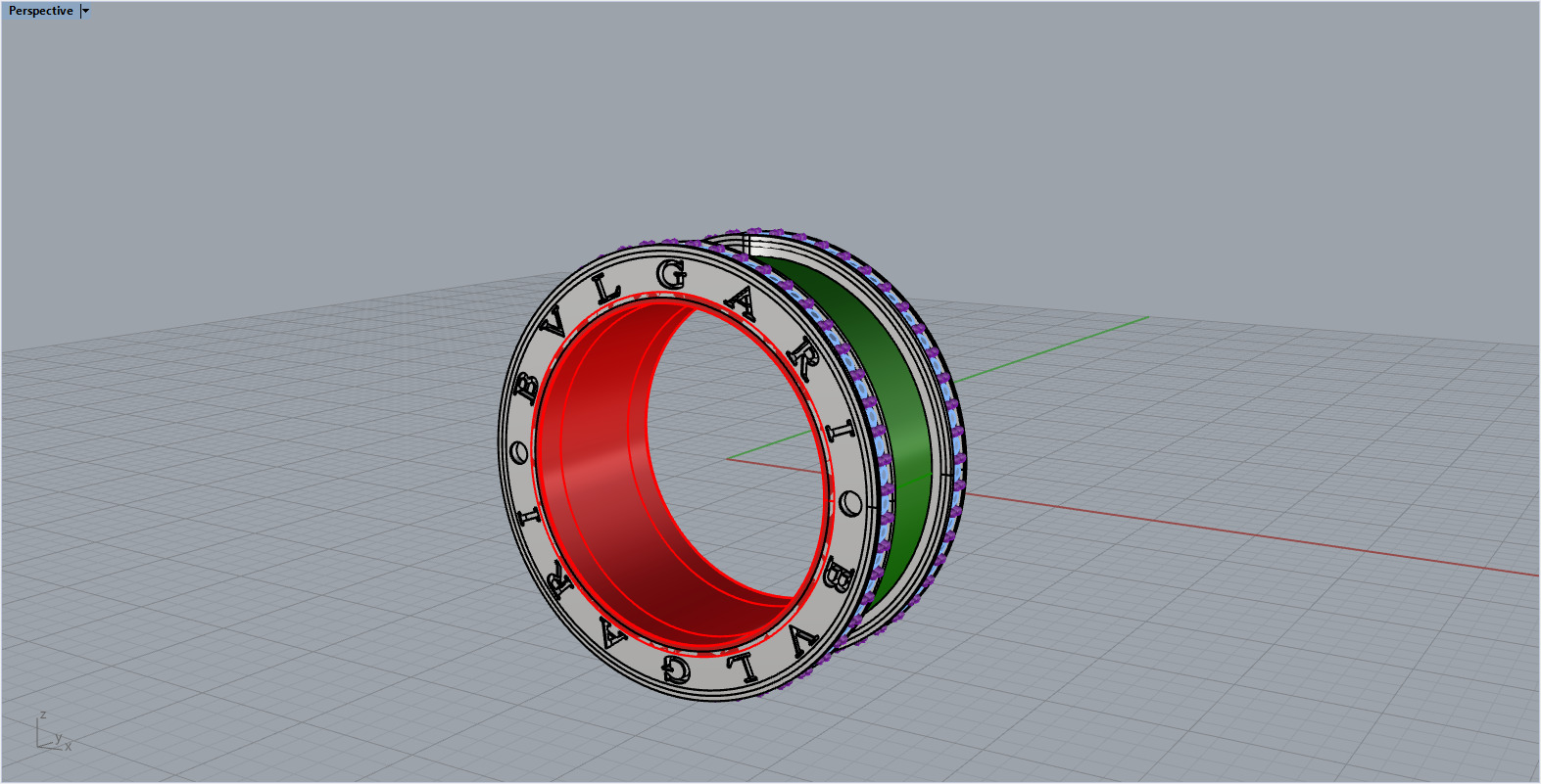Ring 10700 3D print model_4