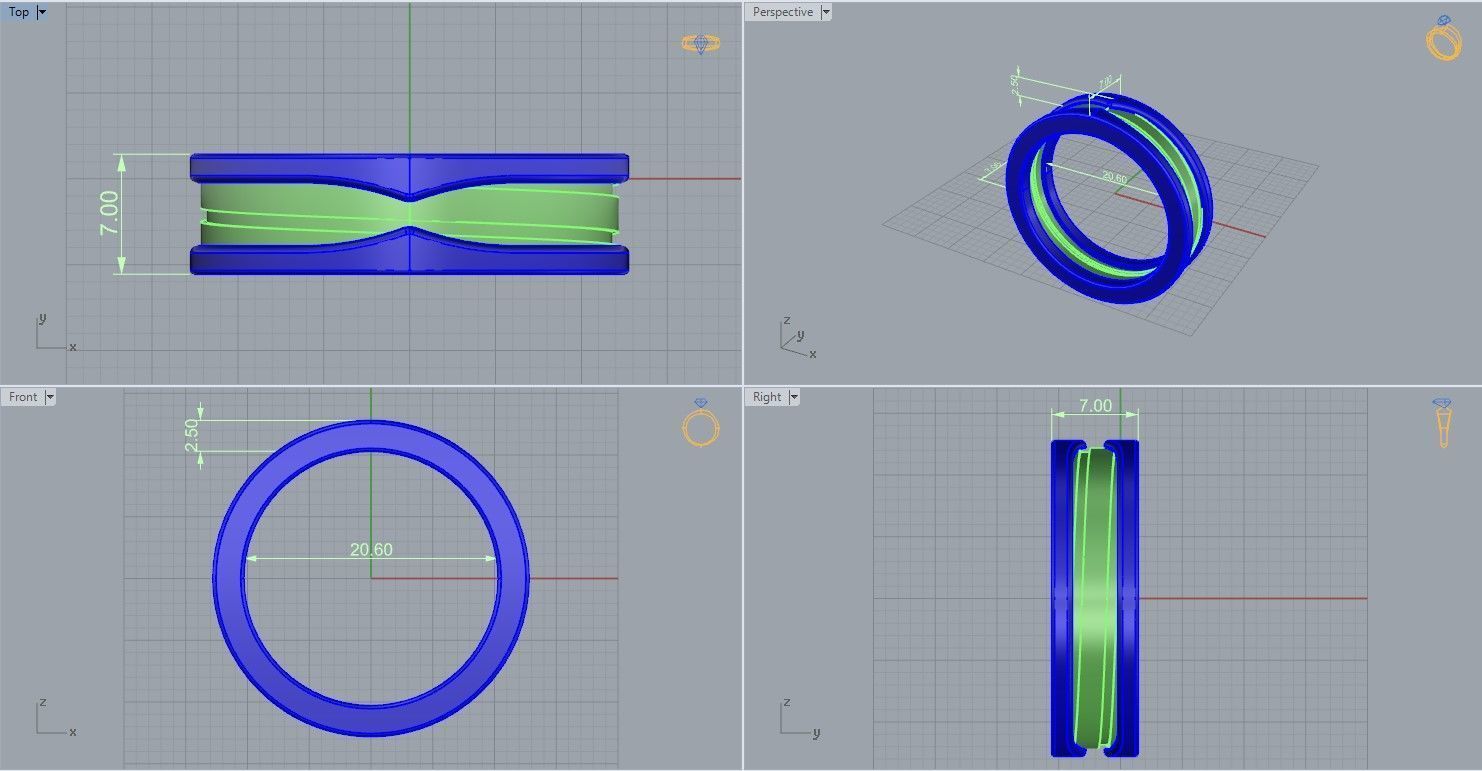 Ring 66094 3D print model_3