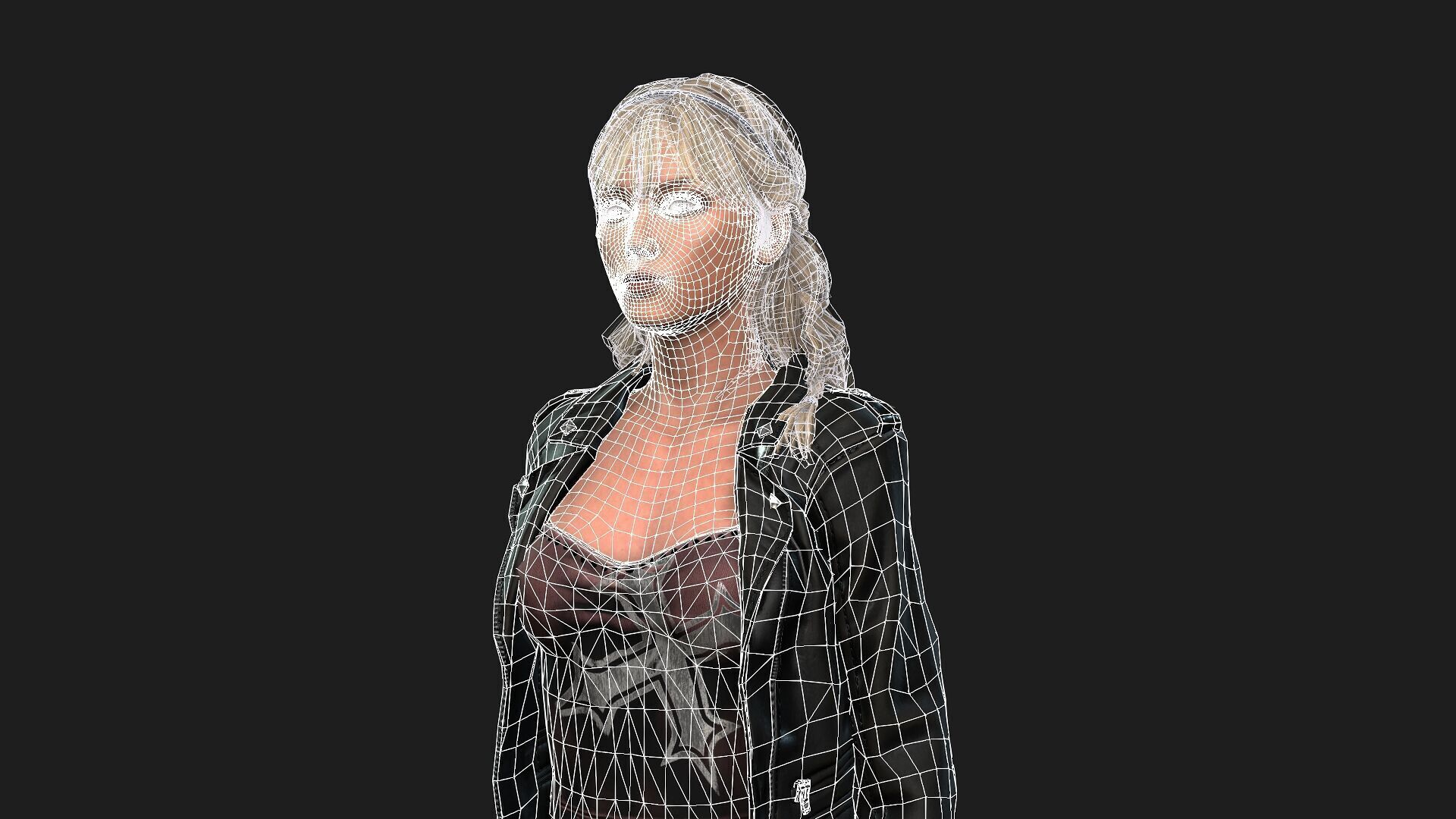 3D Girl Model 3D model_17