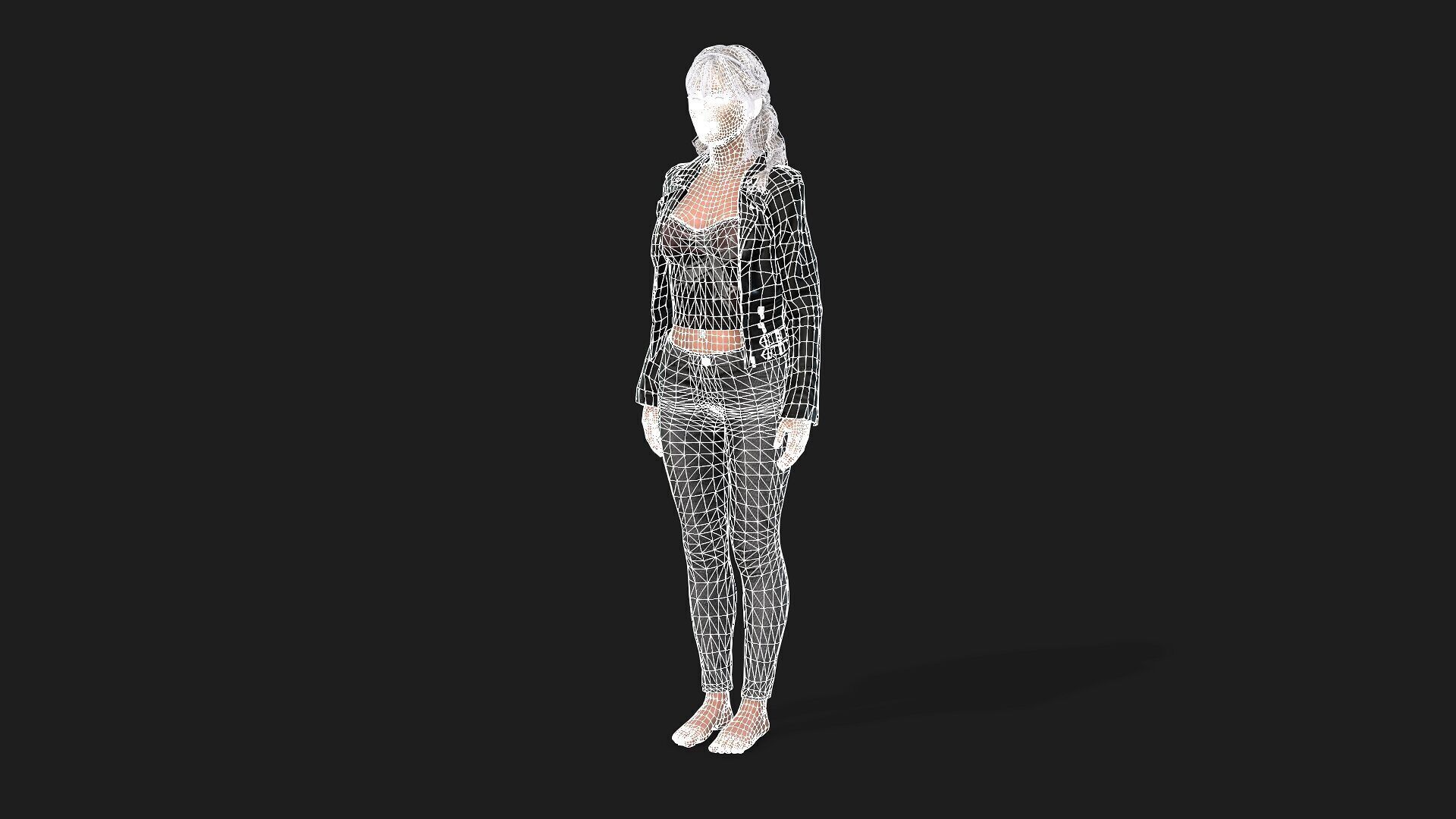 3D Girl Model 3D model_20