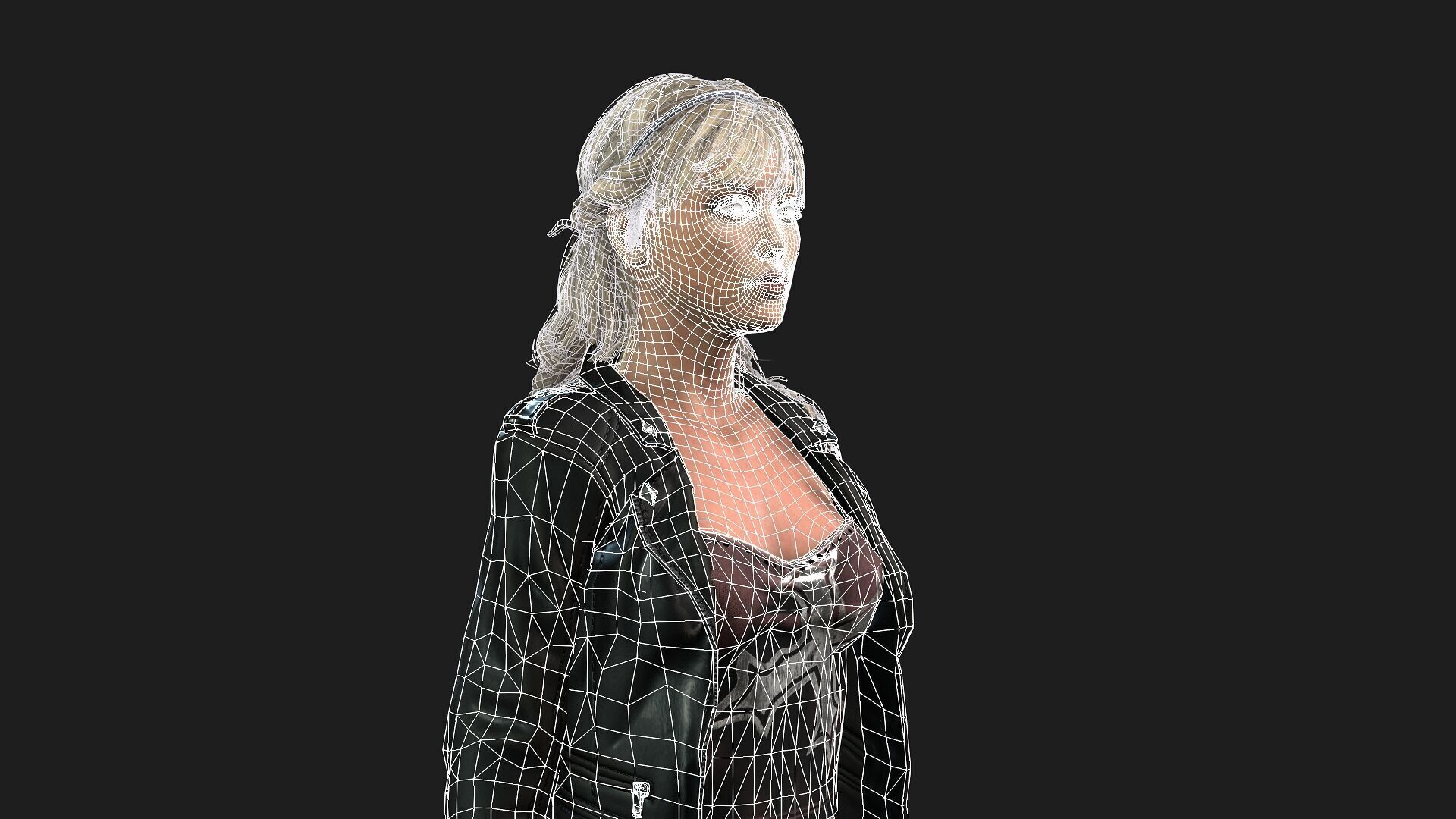 3D Girl Model 3D model_18