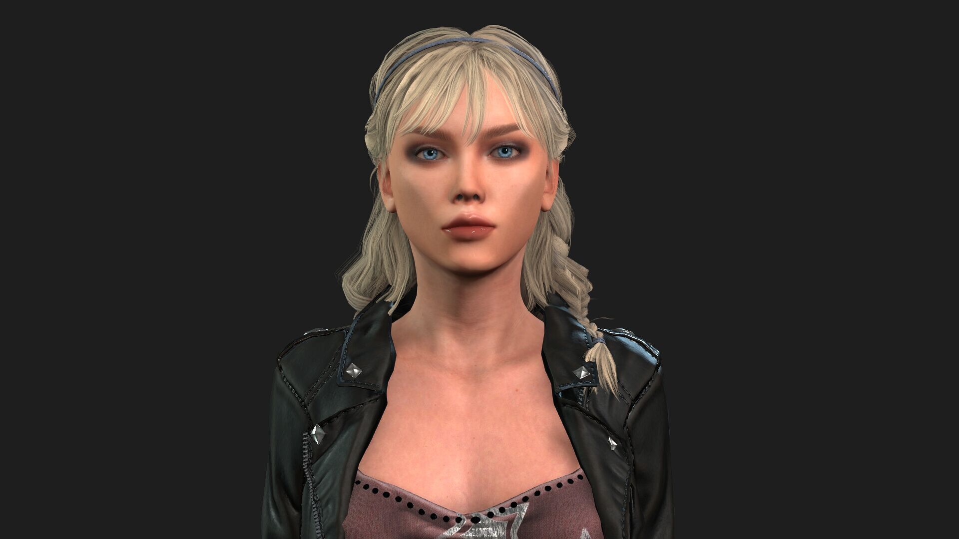 3D Girl Model 3D model_10