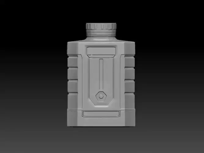 Futuristic Battery - Realistic Model