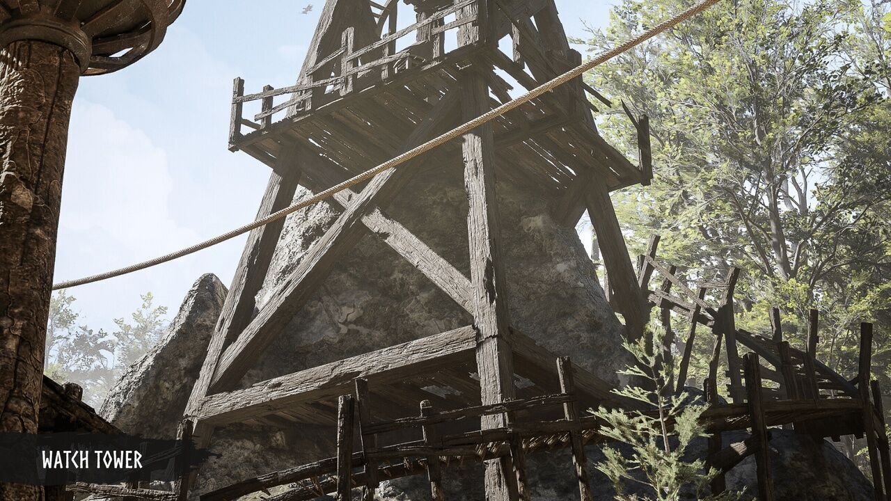 Modular Medieval Village Low-poly 3D model_11