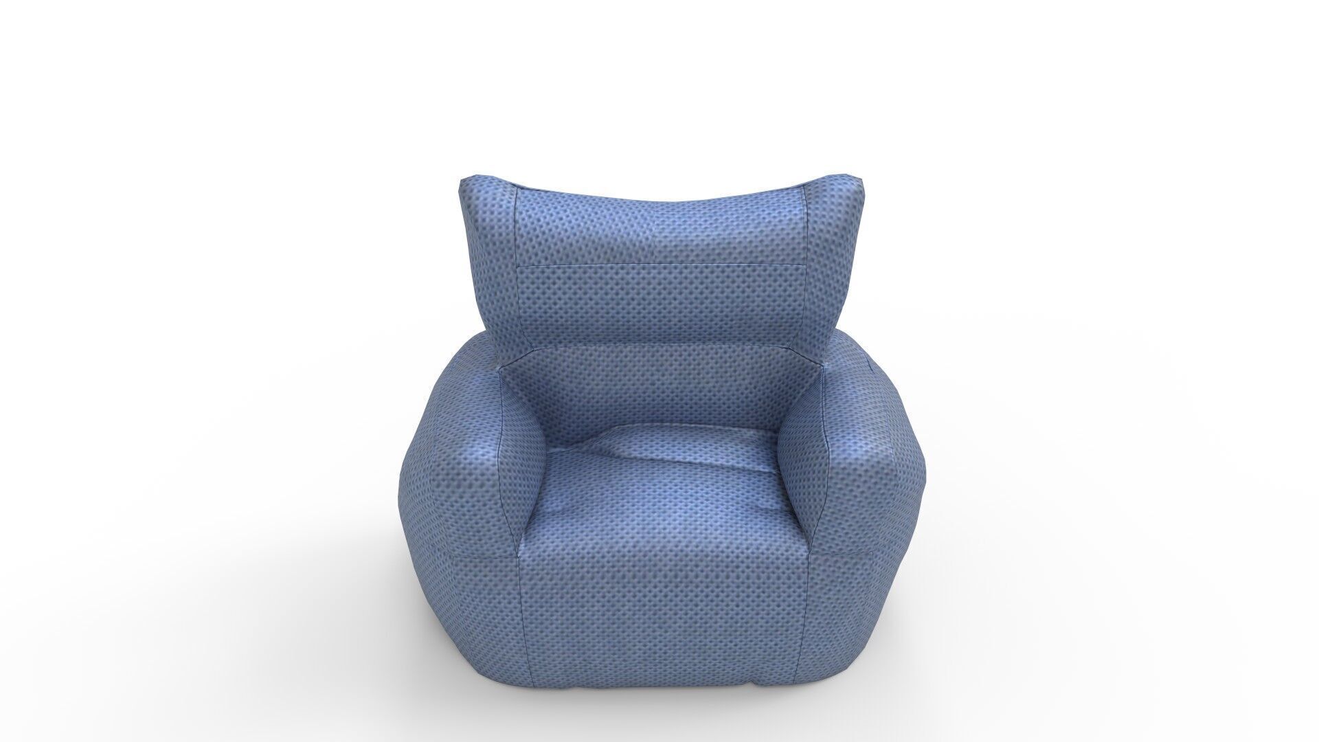 Bean Bag Chair 3D model_6